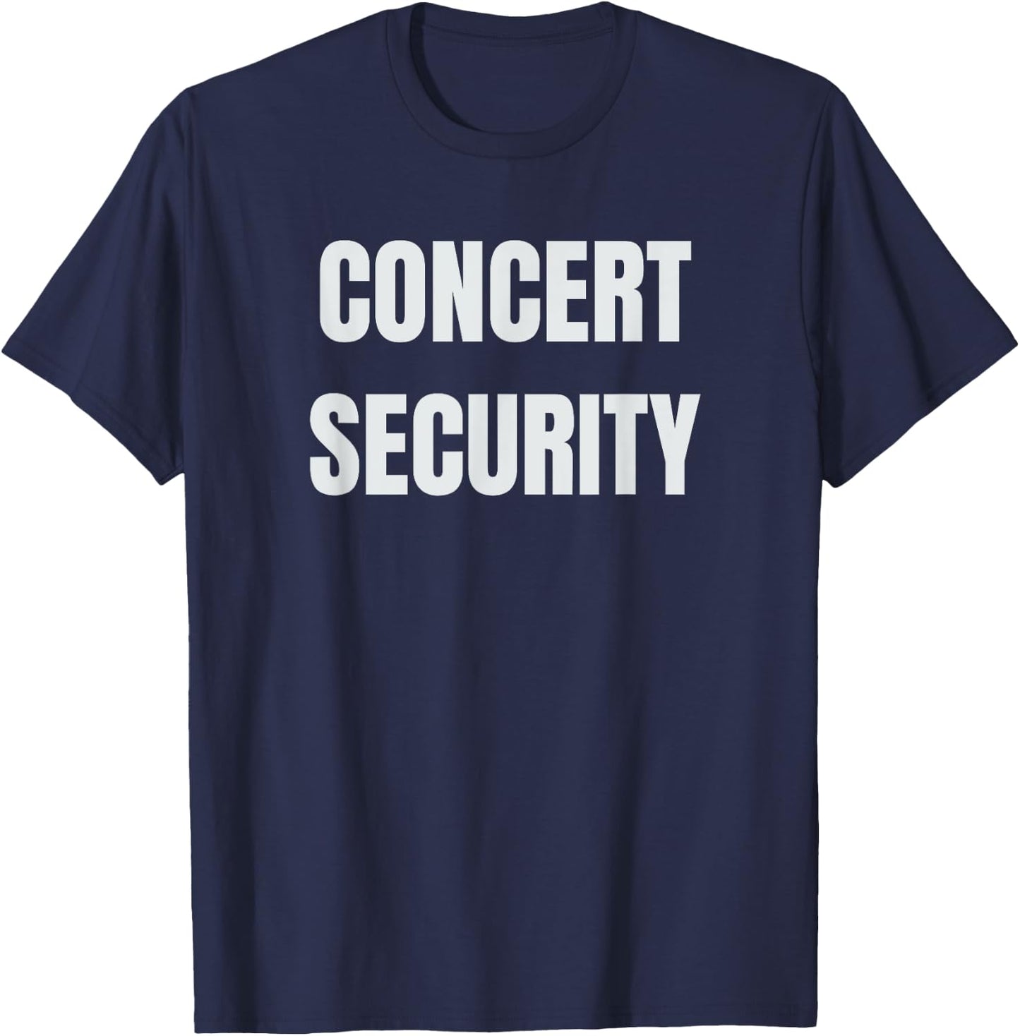 Concert Security Festival T Shirt T-Shirt - T-Shirt | Navy