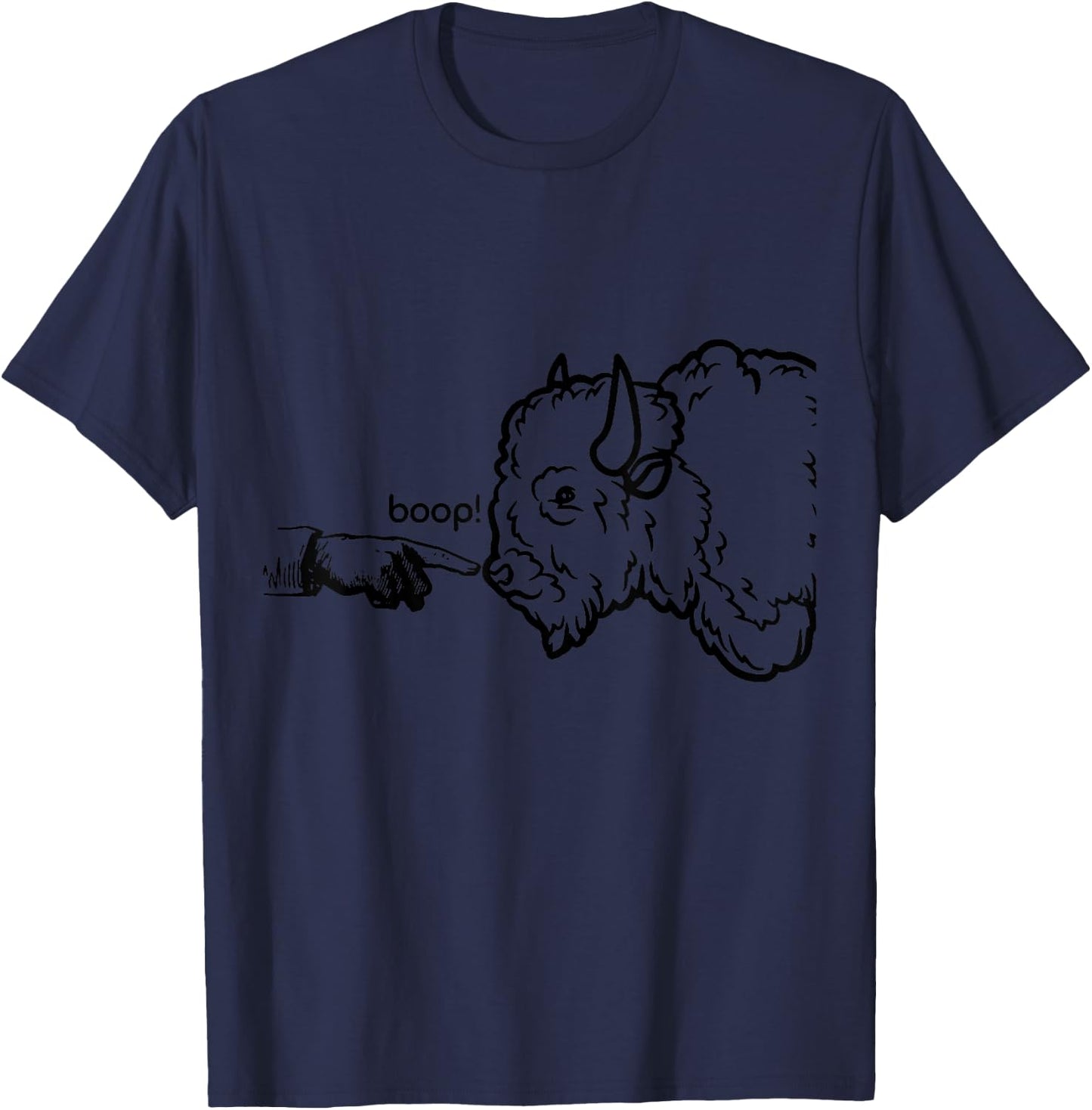 Boop the Nose T-Shirt - T-Shirt | Navy