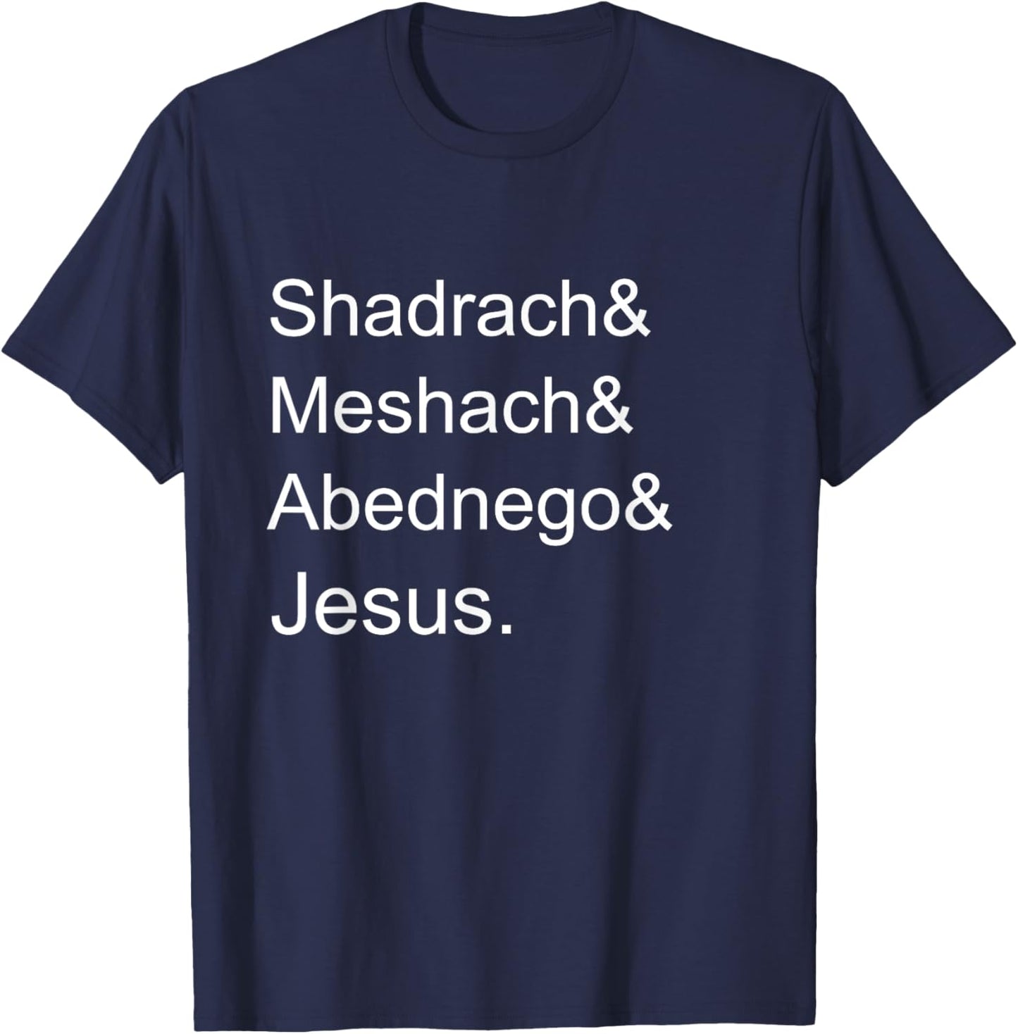 Old Testament Bible Heroes - Christian Inspirational T-Shirt - T-Shirt | Navy
