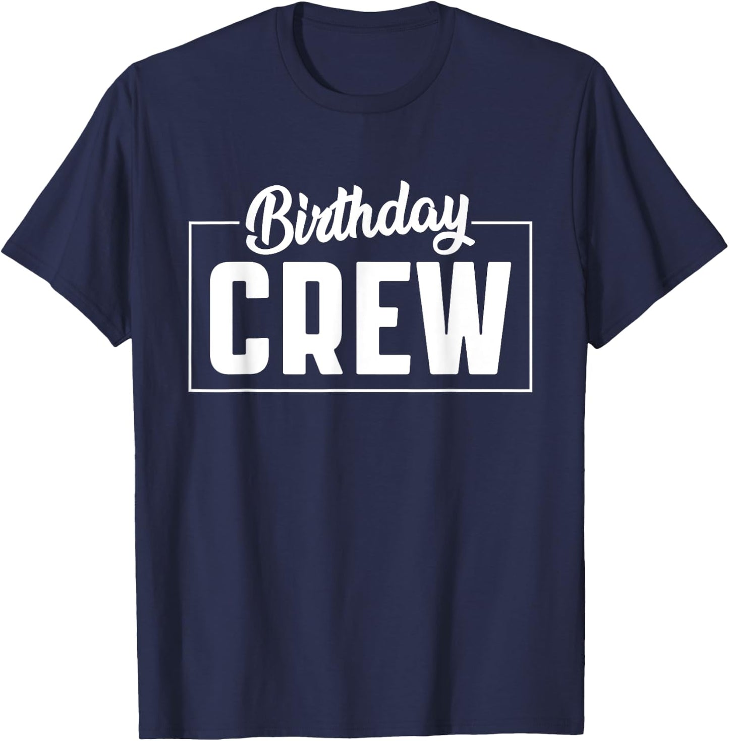 Birthday party with crew motif , black T-Shirt - T-Shirt | Navy