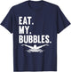 Swimming Swimming Sports Water Sports Bubbles Swimmer , black T-Shirt - T-Shirt | Navy