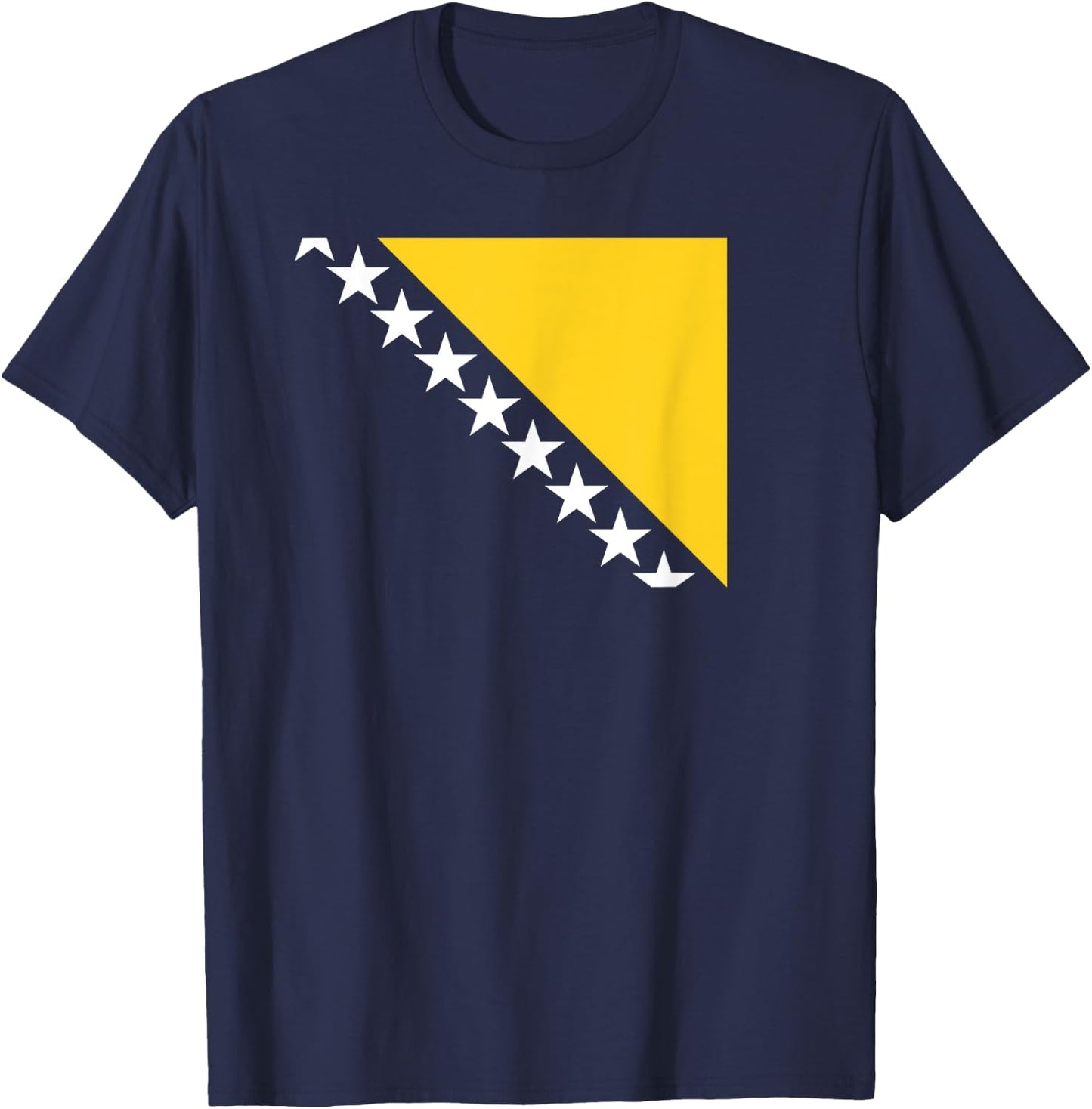 Bosnia and Herzegovina Flag of Bosnia Patriotic Men Children T-Shirt - T-Shirt | Navy
