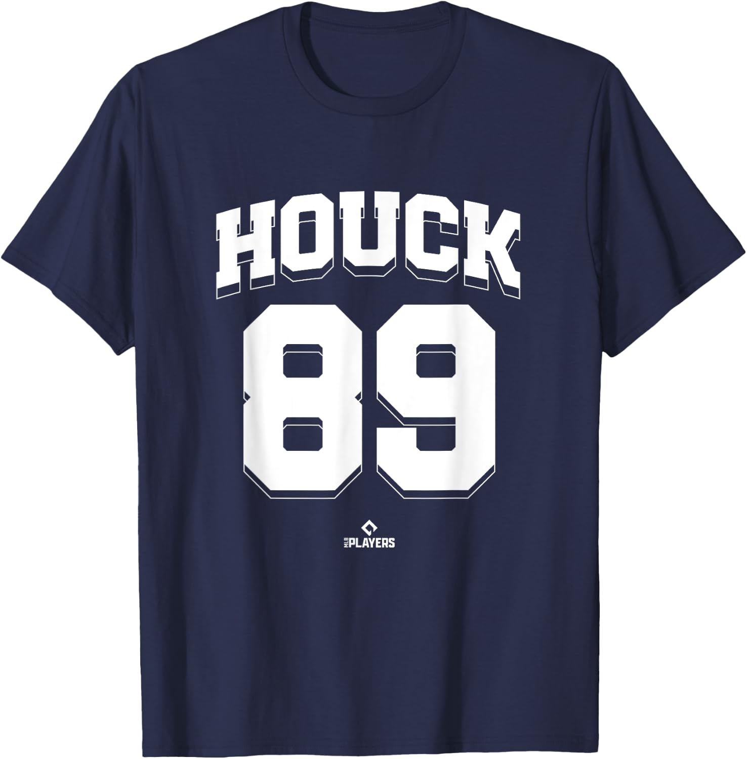 Tanner Houck 89 Boston MLBPA T-Shirt - T-Shirt | Navy