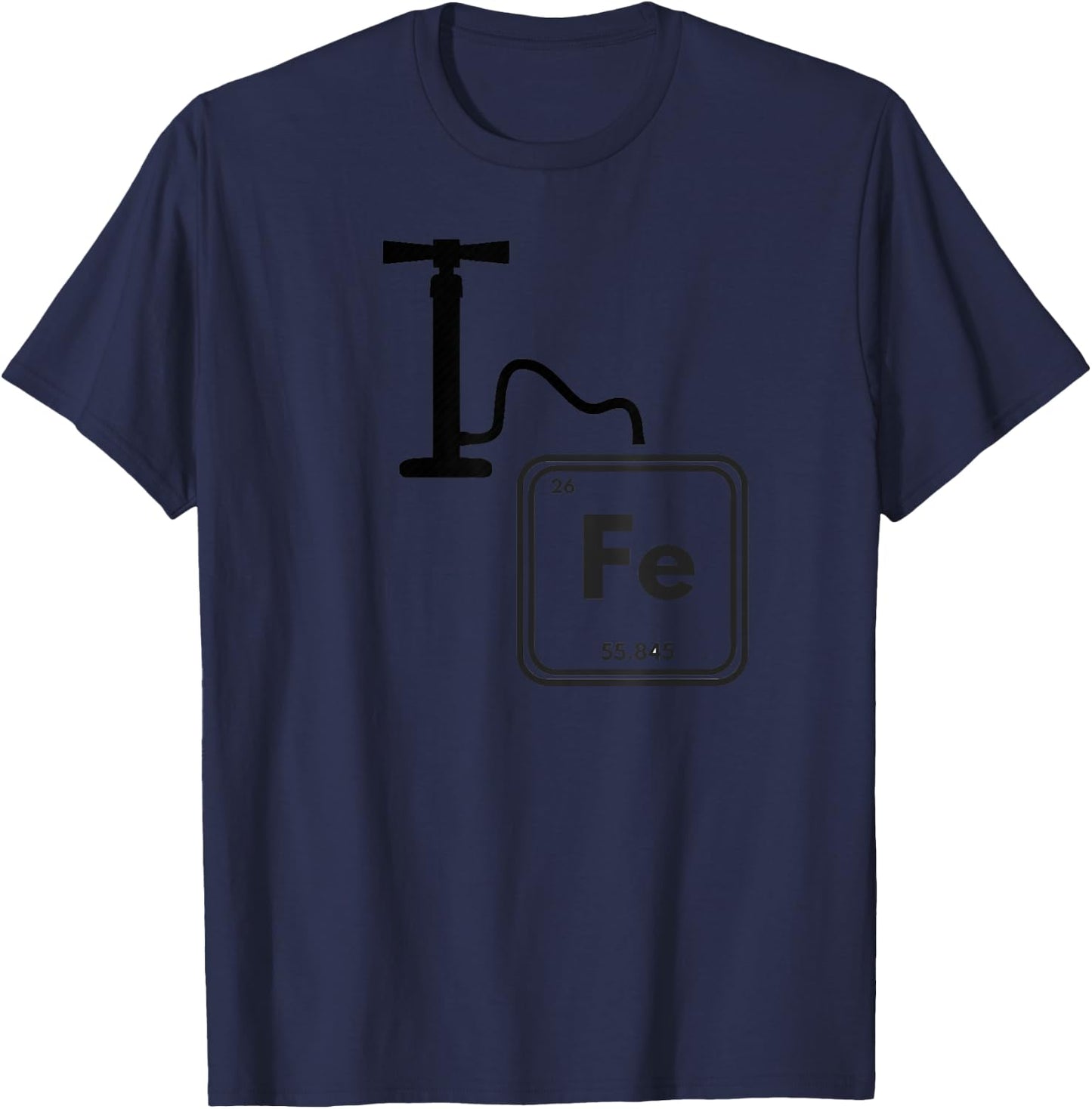 Pumping Iron T-Shirt - T-Shirt | Navy