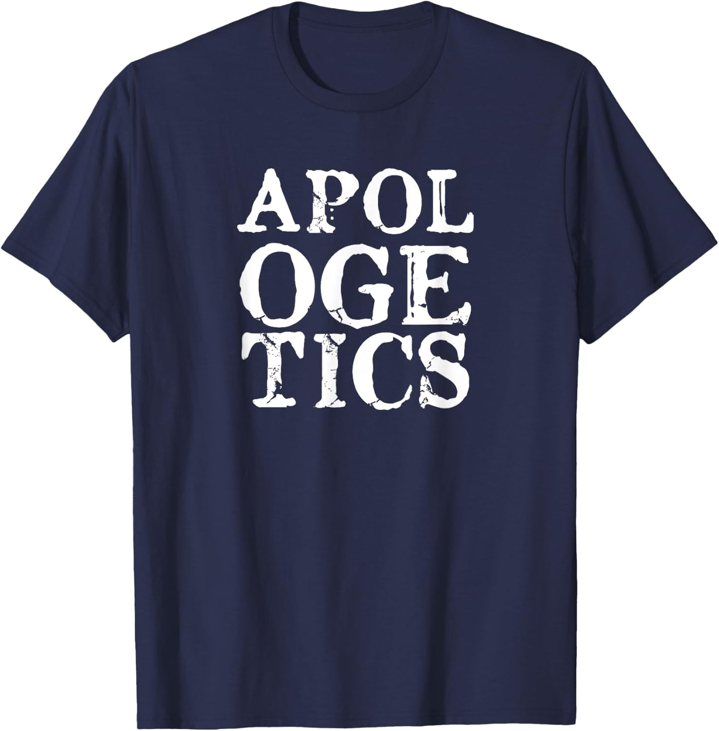 Christian Apologetics Theological Arguments T-Shirt - T-Shirt | Navy