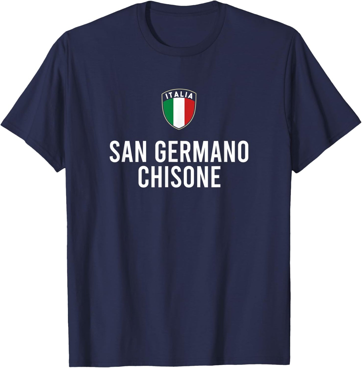 San Germano Chisone T-Shirt - T-Shirt | Navy