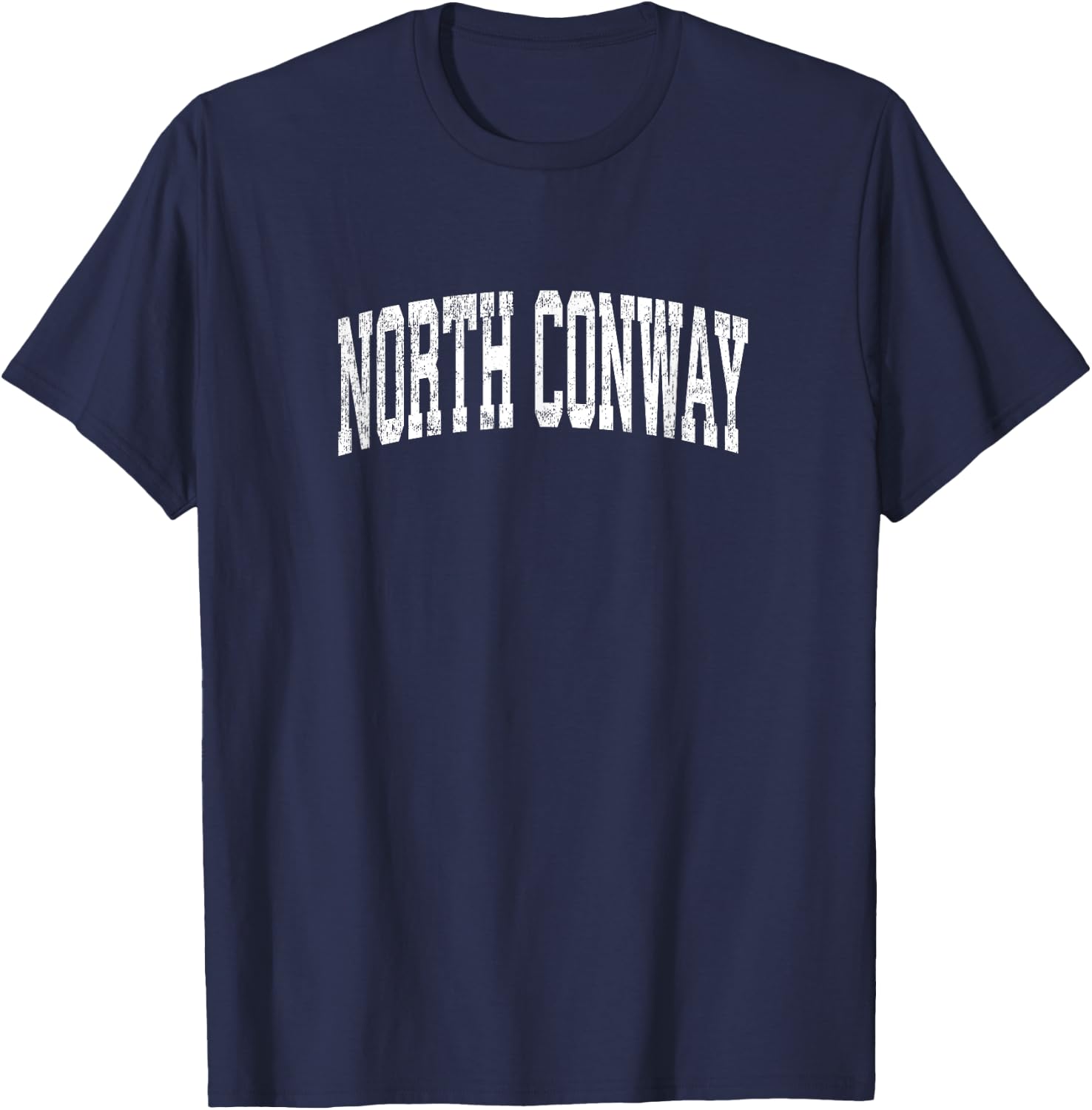 North Conway New Hampshire NH Vintage Athletic Sports Design T-Shirt - T-Shirt | Navy