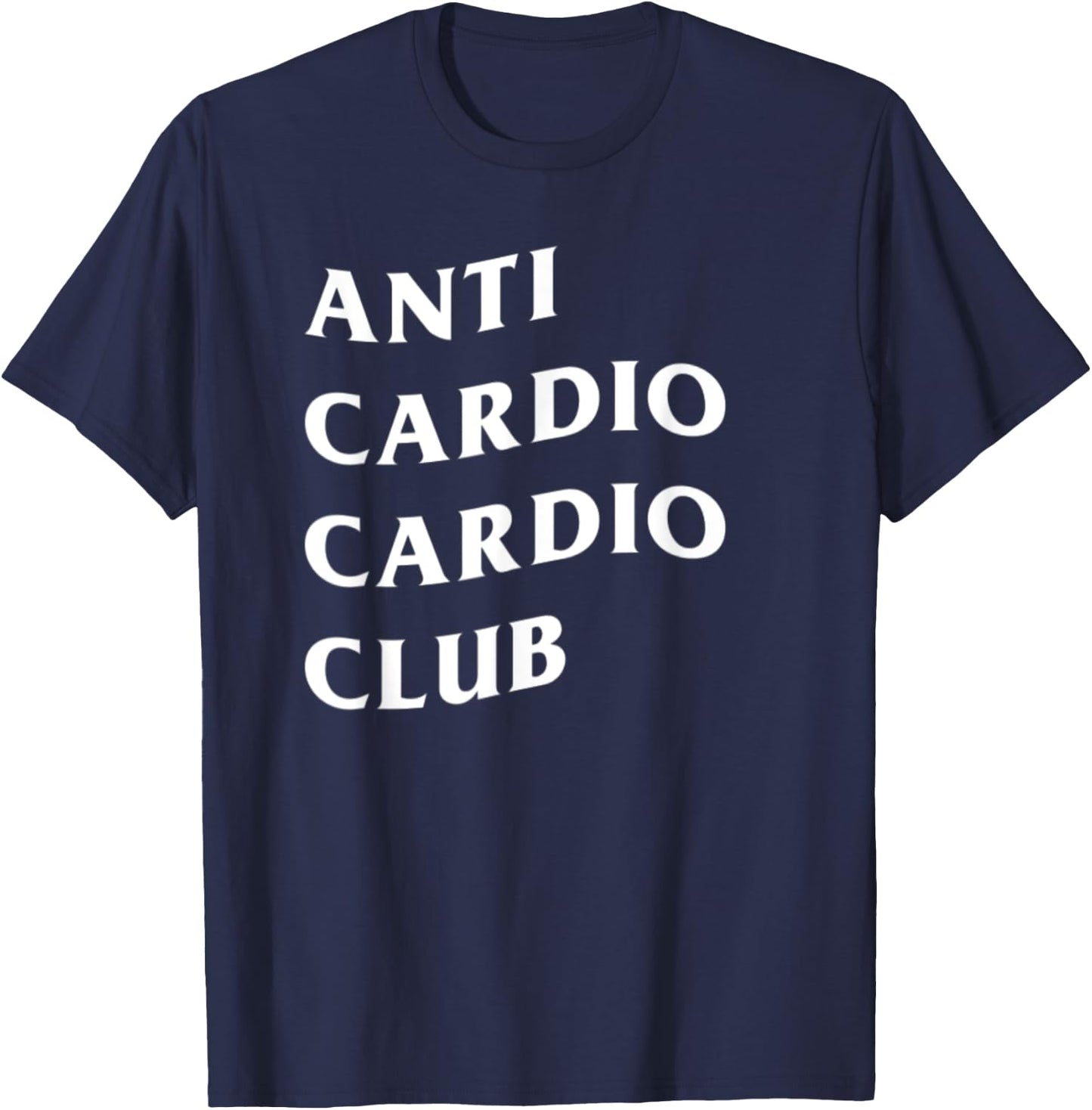 Anti Cardio Club T-Shirt - T-Shirt | Navy