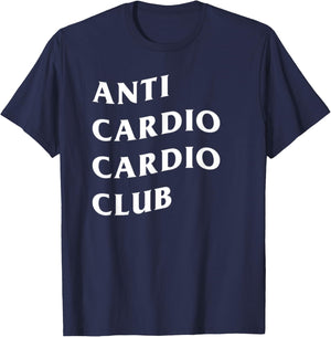 Anti Cardio Club T-Shirt - T-Shirt | Navy