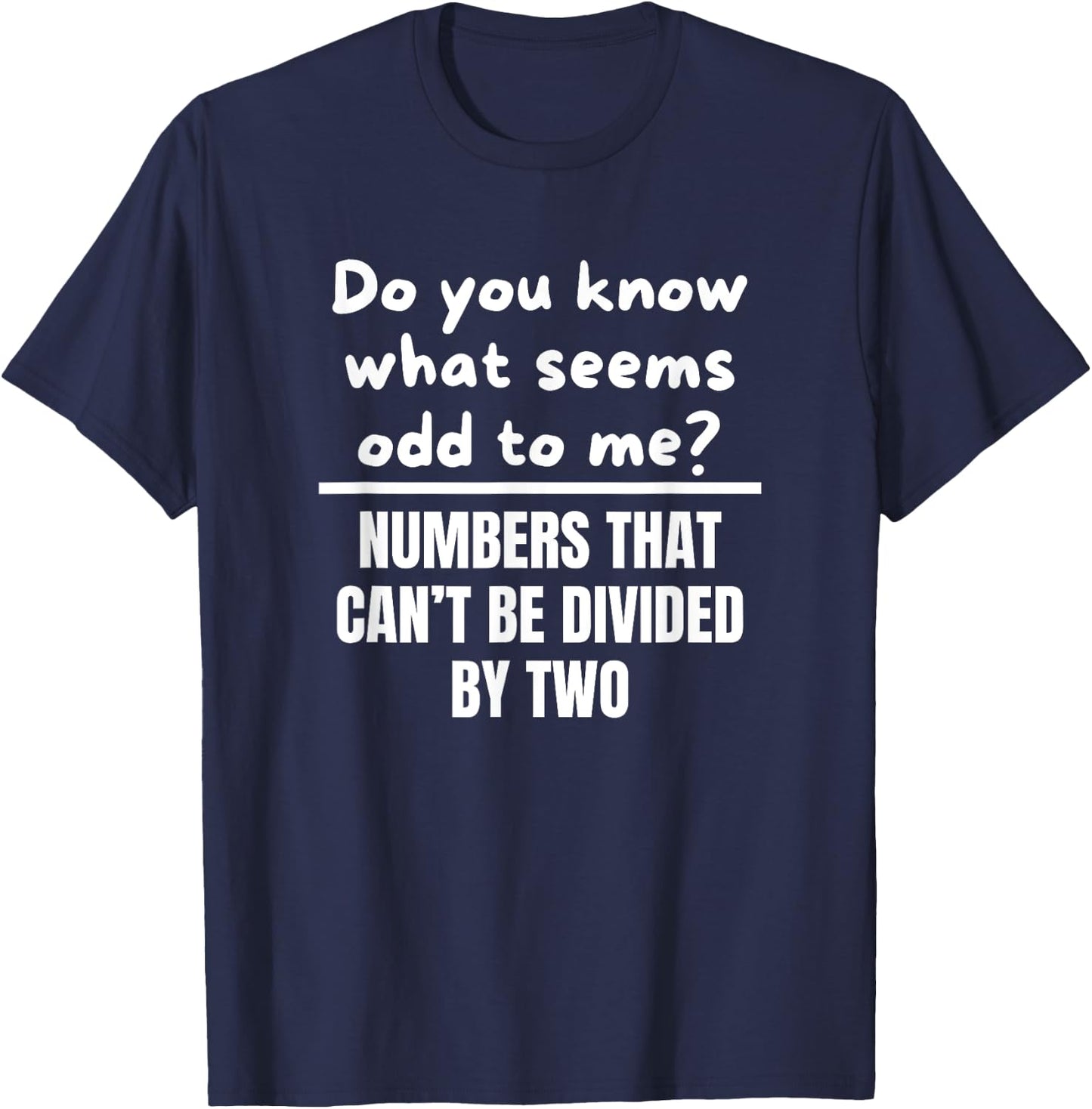 Funny Math Teacher Jokes T-Shirt - T-Shirt | Navy