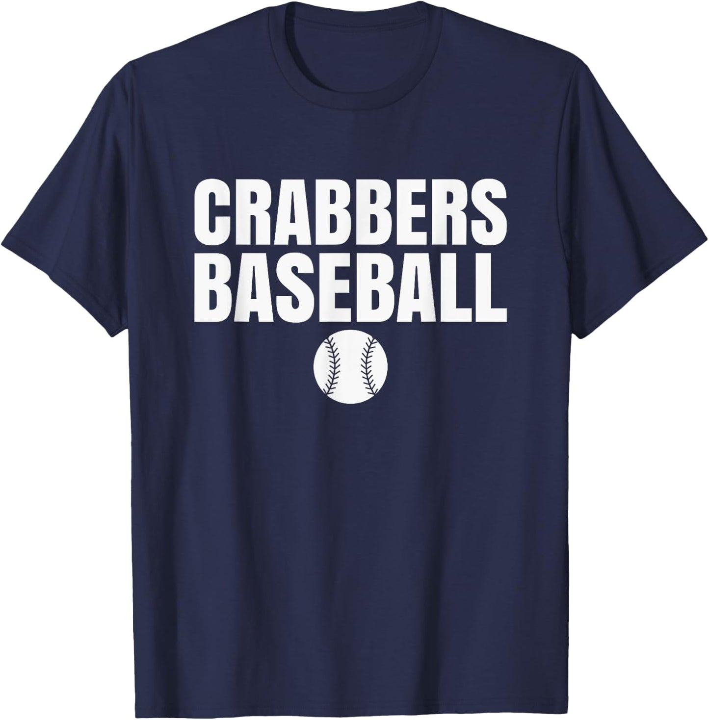 Hampton Crabbers Baseball T-Shirt - T-Shirt | Navy