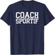 Sports Trainer T-Shirt - T-Shirt | Navy