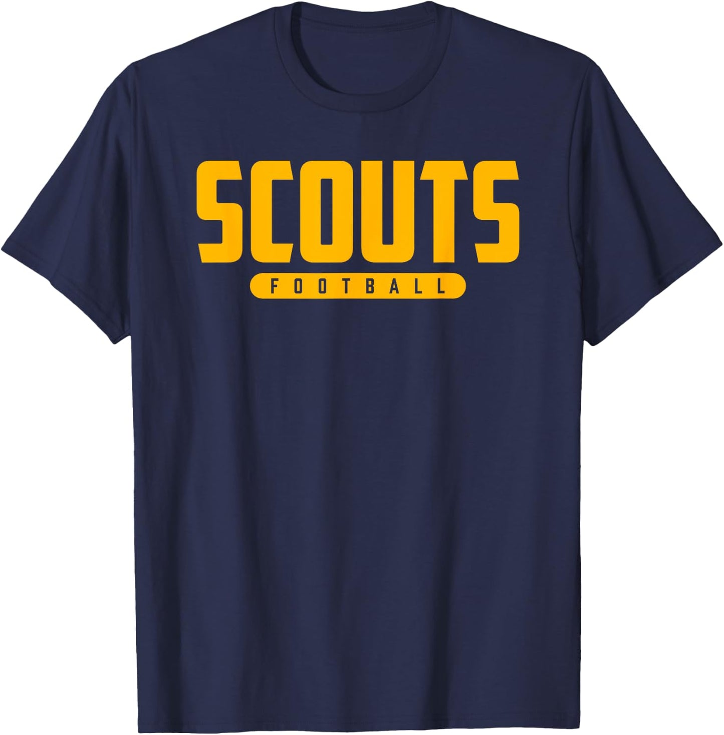 Lake Forest Scouts Football T-Shirt - T-Shirt | Navy