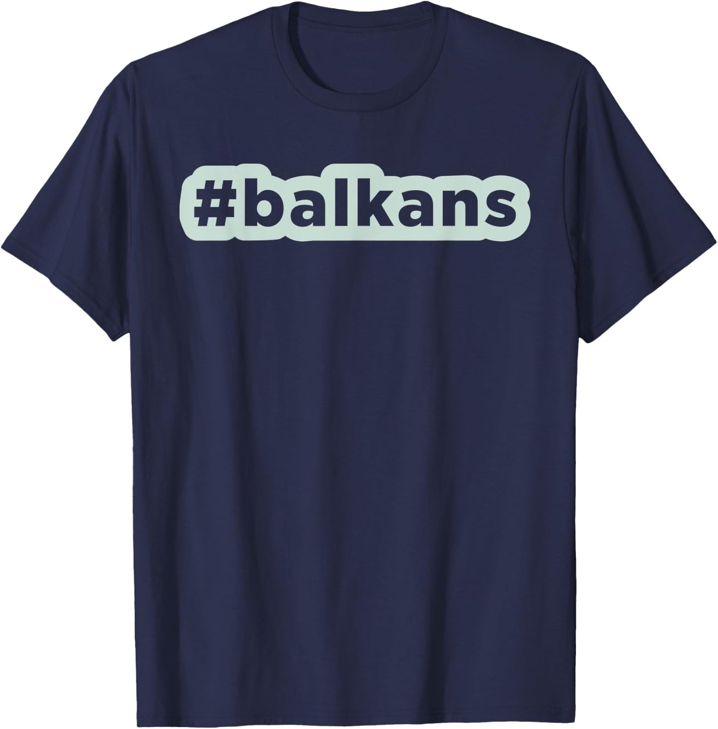 Balkan Kid Bosnian Serbia Macedonia Croatia Jugoslavia Brate T-Shirt - T-Shirt | Navy