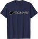 Unagi Mindfulness Total Awareness Funny Salmon Skin Roll T-Shirt - T-Shirt | Navy