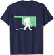 Oklahoma Bigfoot Hunter State T-Shirt - T-Shirt | Navy