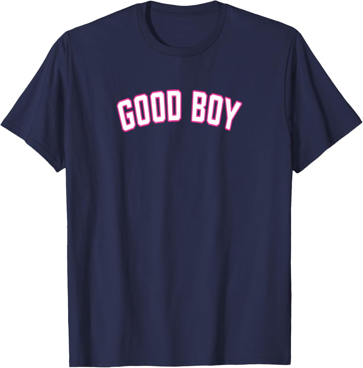 Good Boy Varsity Style Herren Jungen Bold Athletic Good Boy T-Shirt - T-Shirt | Navy