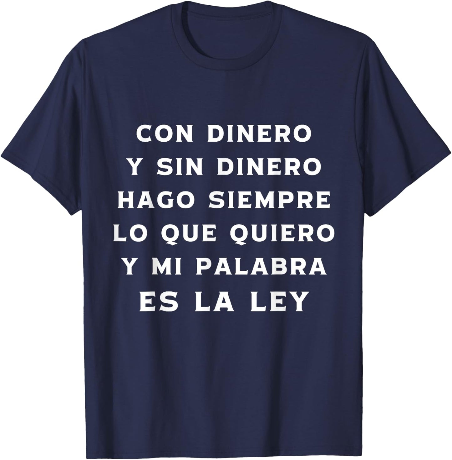 Vicente Fernandez - Sigo Siendo El Rey Mexico T-Shirt - T-Shirt | Navy