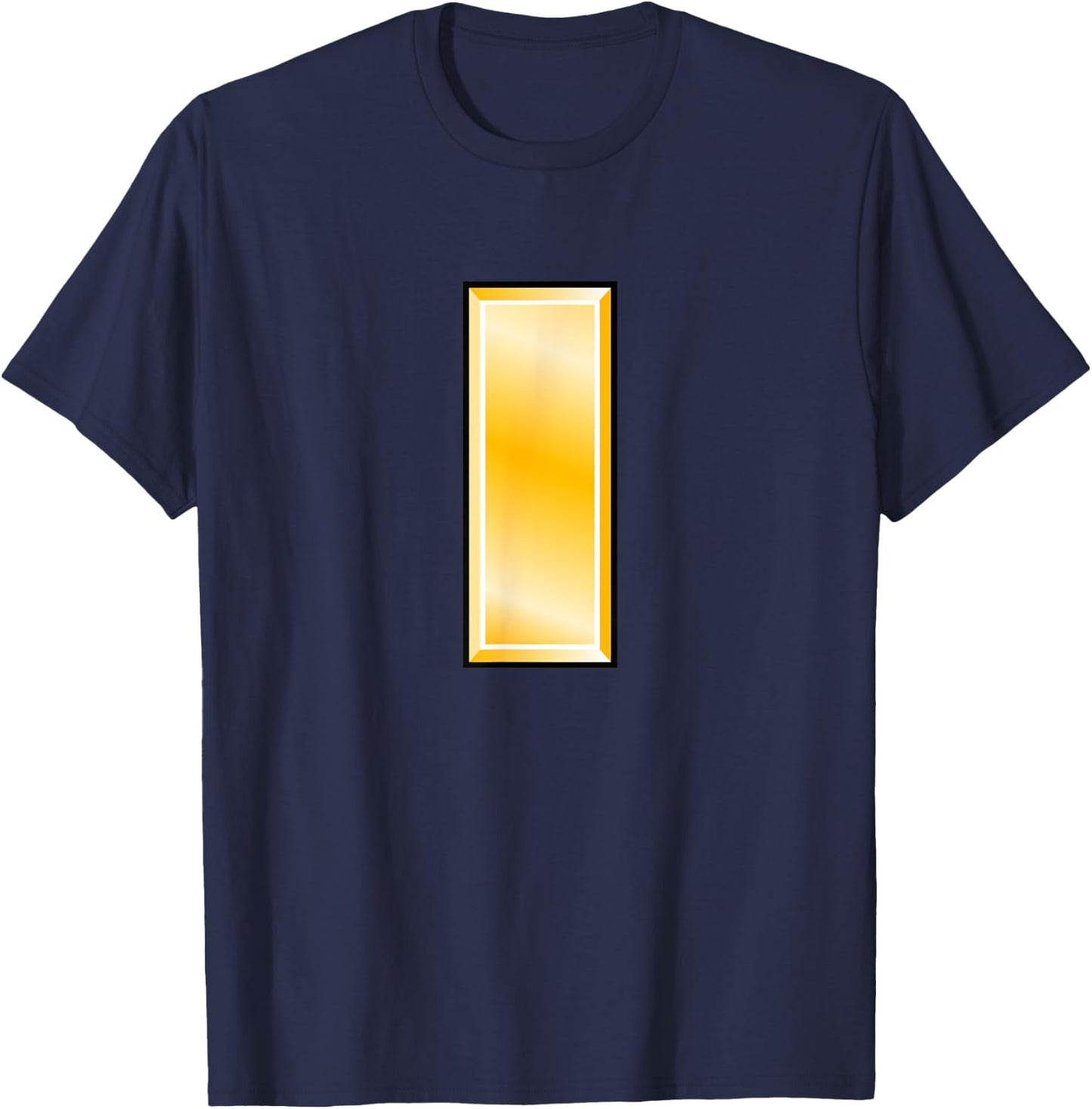 US Army Rank - Second (2nd) Lieutenant (O-1) 2LT Butter Bar T-Shirt - T-Shirt | Navy