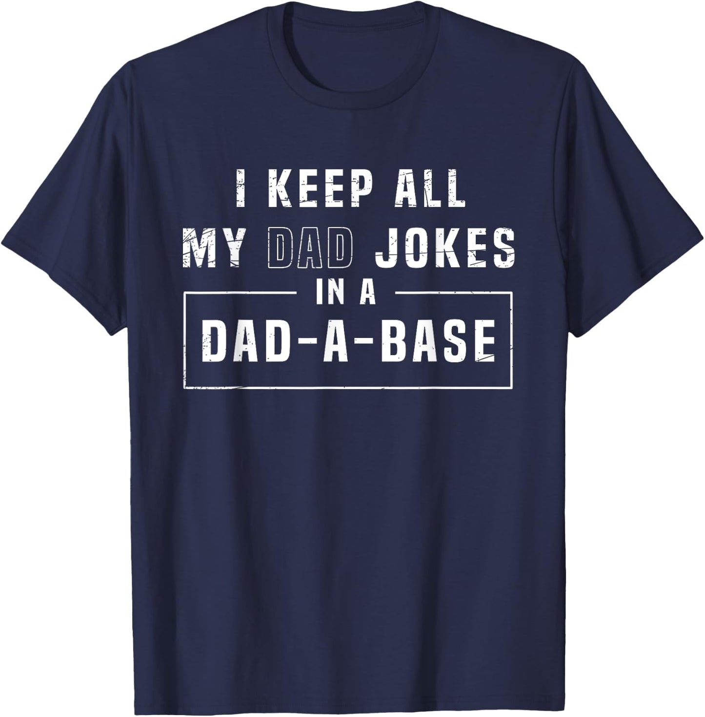 Programmer Father Database Geek Daddy Nerd Dad Jokes T-Shirt - T-Shirt | Navy