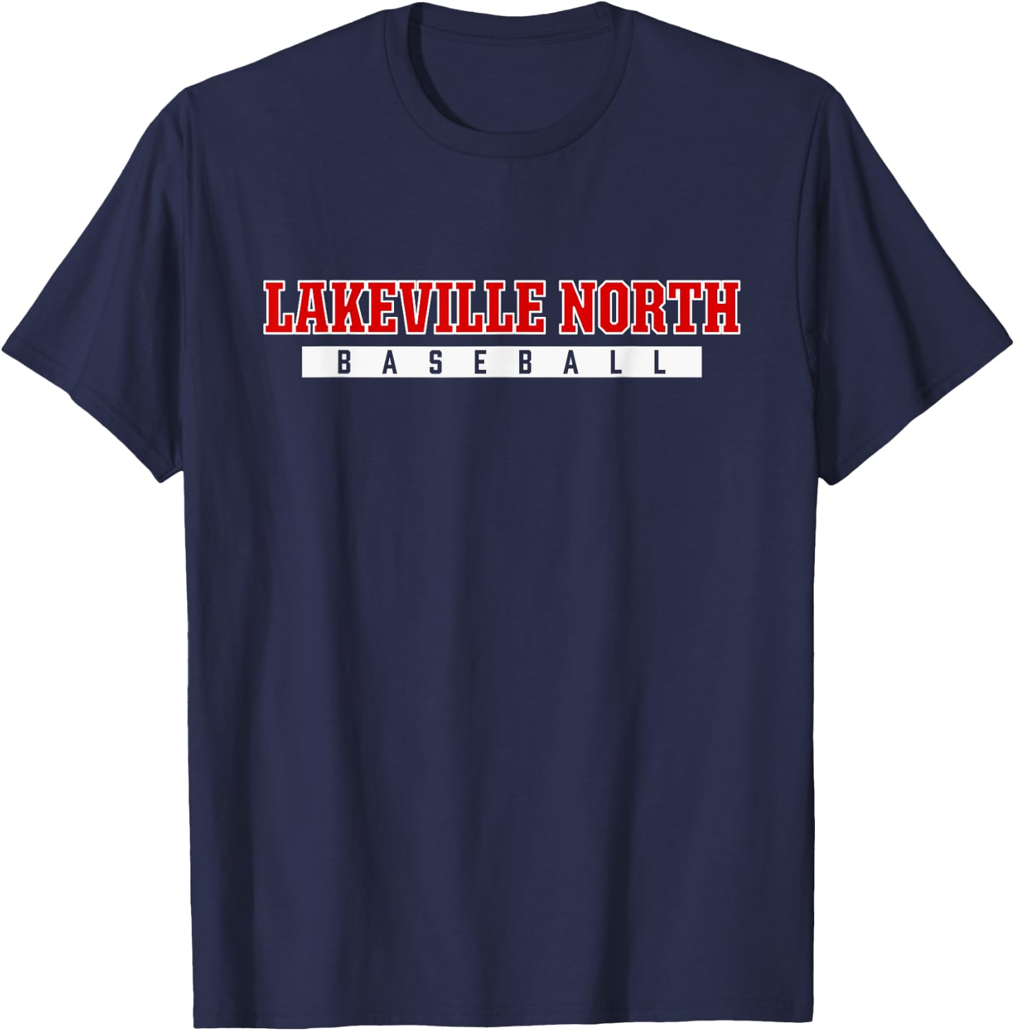 Lakeville North High School Baseball T-Shirt - T-Shirt | Navy