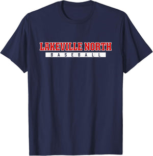 Lakeville North High School Baseball T-Shirt - T-Shirt | Navy