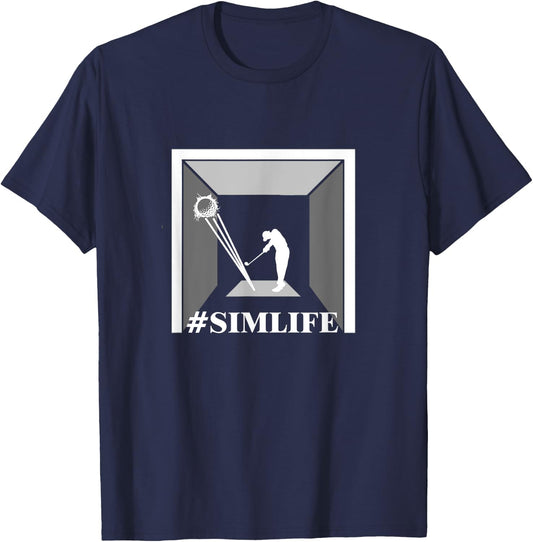 Golf Simulator T-Shirt - T-Shirt | Navy
