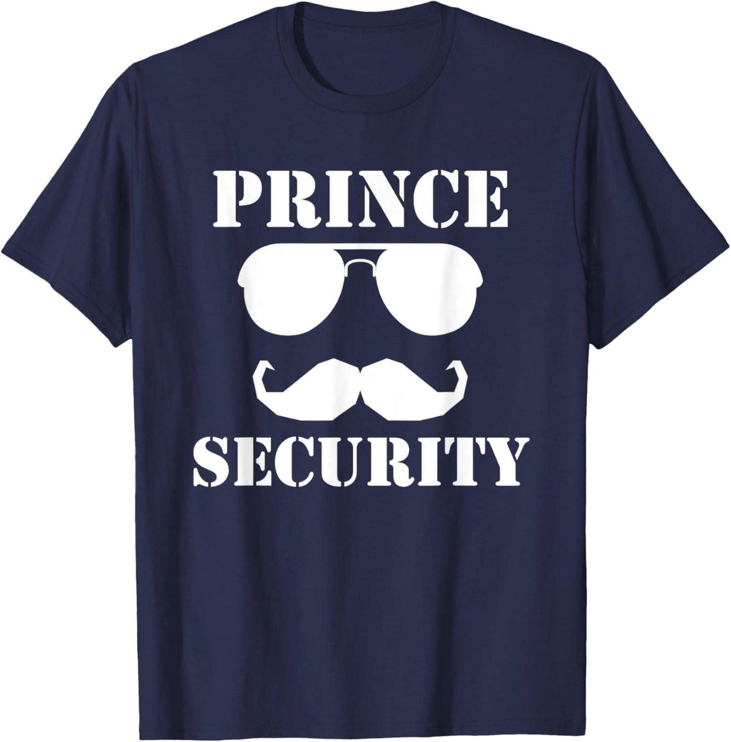 Prince Security Family Guardian Safety Officer T-Shirt - T-Shirt | Navy