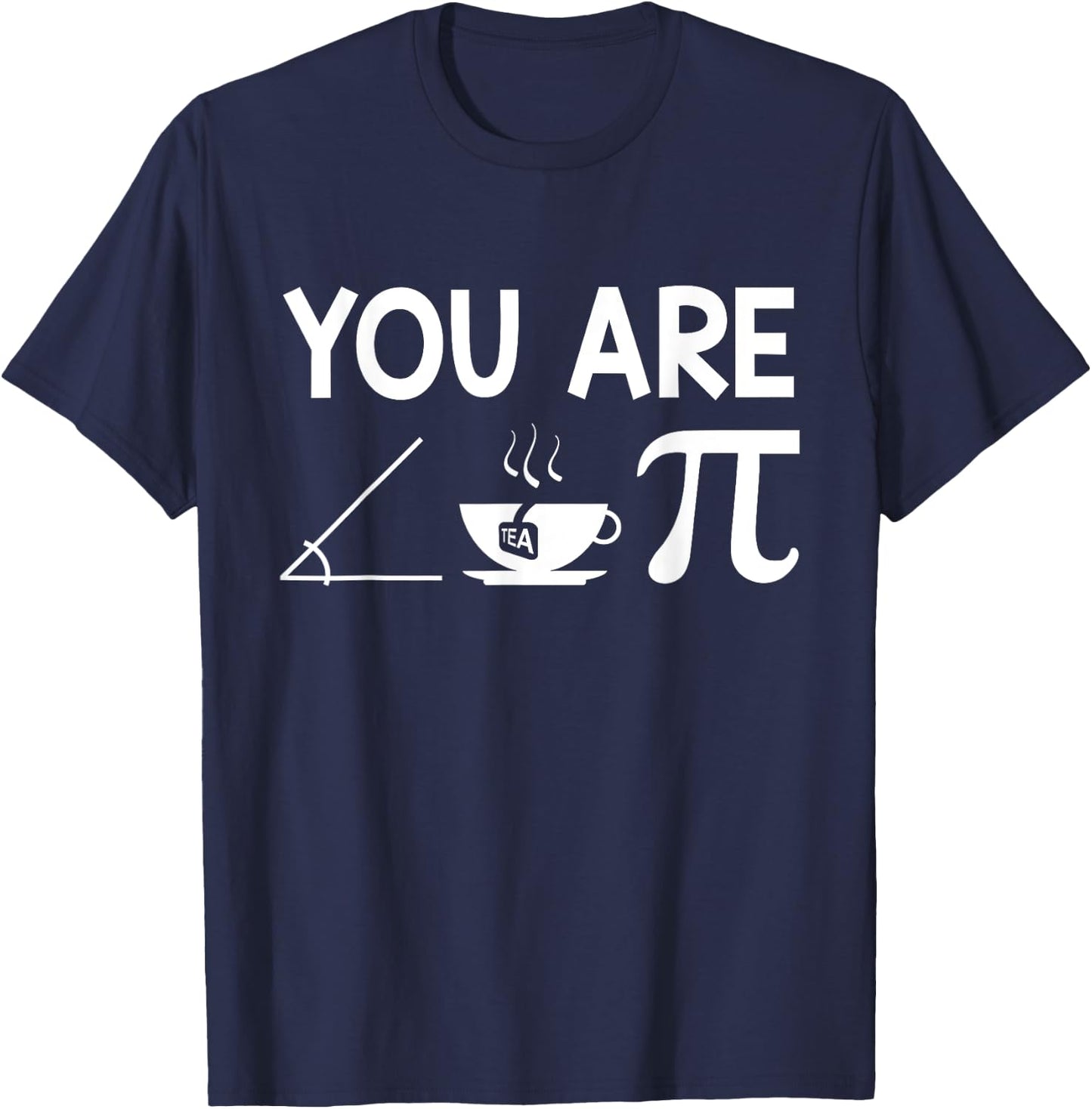 Pi Day Shirt Women Teacher 2022 Math Cutie Pie Acute Tea Pie T-Shirt - T-Shirt | Navy