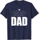 The Camp Dad Funny Camping T-Shirt - T-Shirt | Navy
