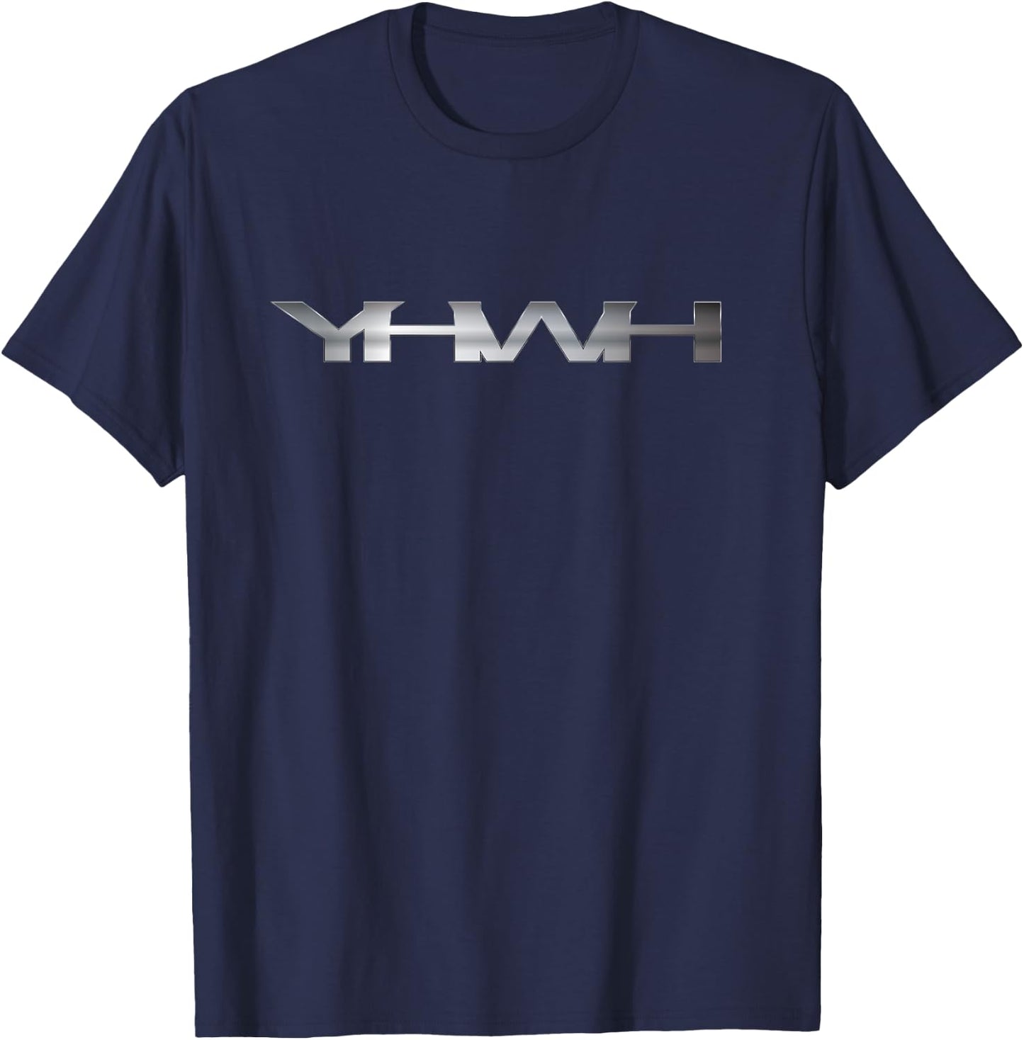 Christian Jesus Yahweh design, Christian Hebrew Faith T-Shirt - T-Shirt | Navy