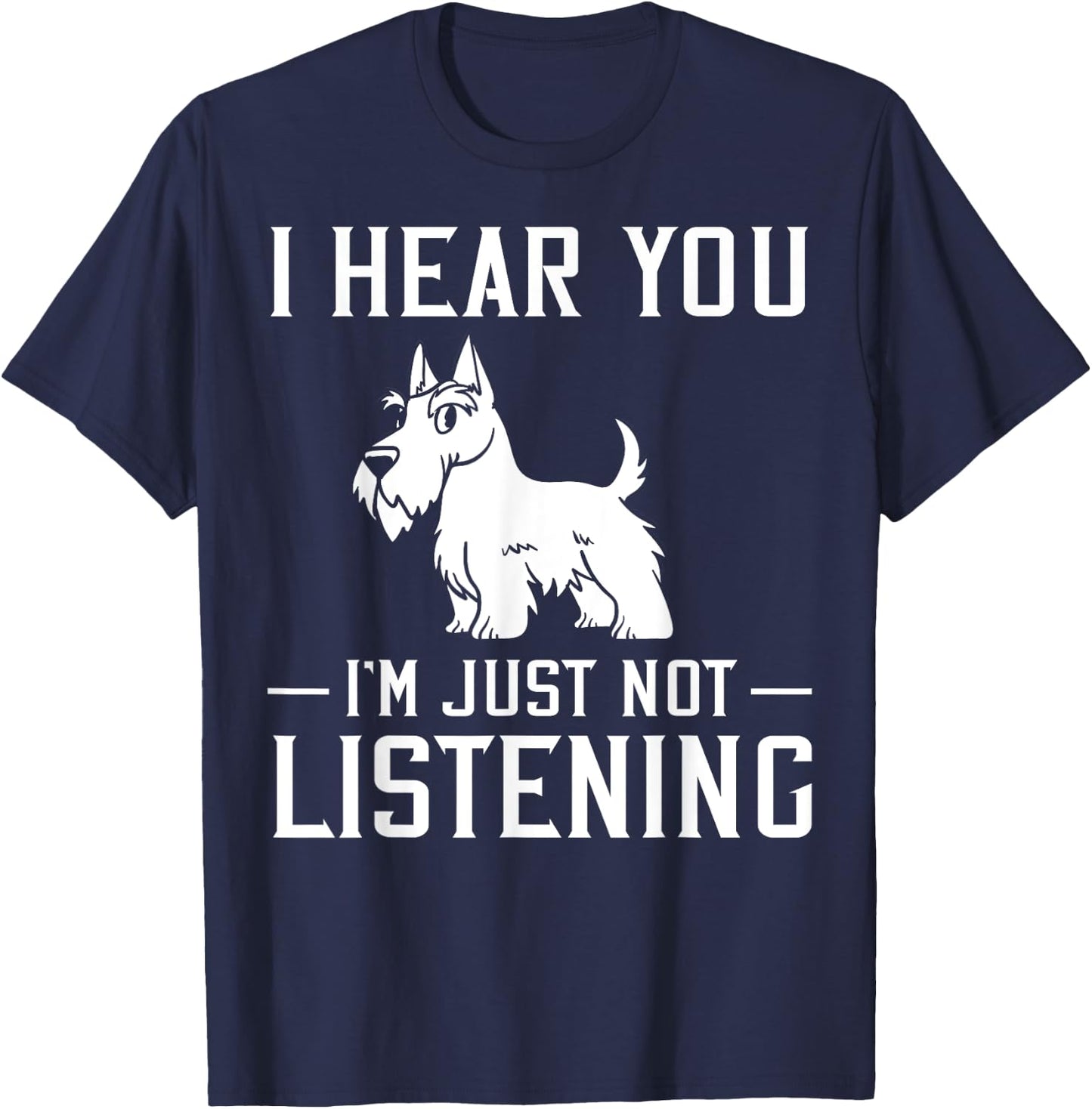 Scottish Terrier Dog Puppies Owner Lover Women Girls Kids T-Shirt - T-Shirt | Navy
