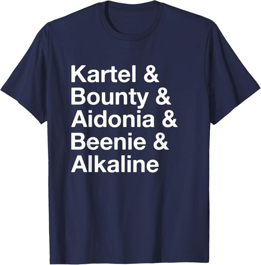 Jamaican Dancehall Artists! Funny Jamaican Pride T-Shirt - T-Shirt | Navy