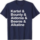 Jamaican Dancehall Artists! Funny Jamaican Pride T-Shirt - T-Shirt | Navy