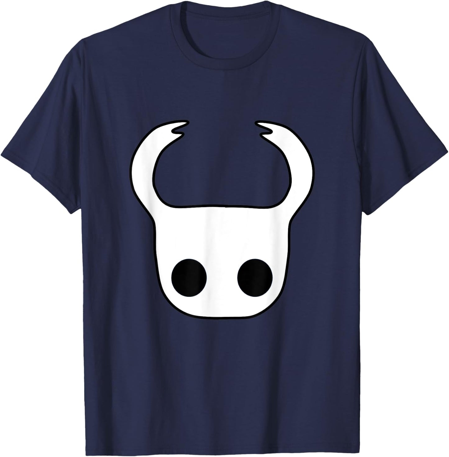 Funny Nerdy Knight Head Metroidvania Video Game Player Gamer , black T-Shirt - T-Shirt | Navy