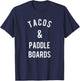 Funny Paddle Board T- Shirt Vintage SUP T-Shirt - T-Shirt | Navy