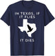 Dove hunting shirts Texas T-Shirt - T-Shirt | Navy