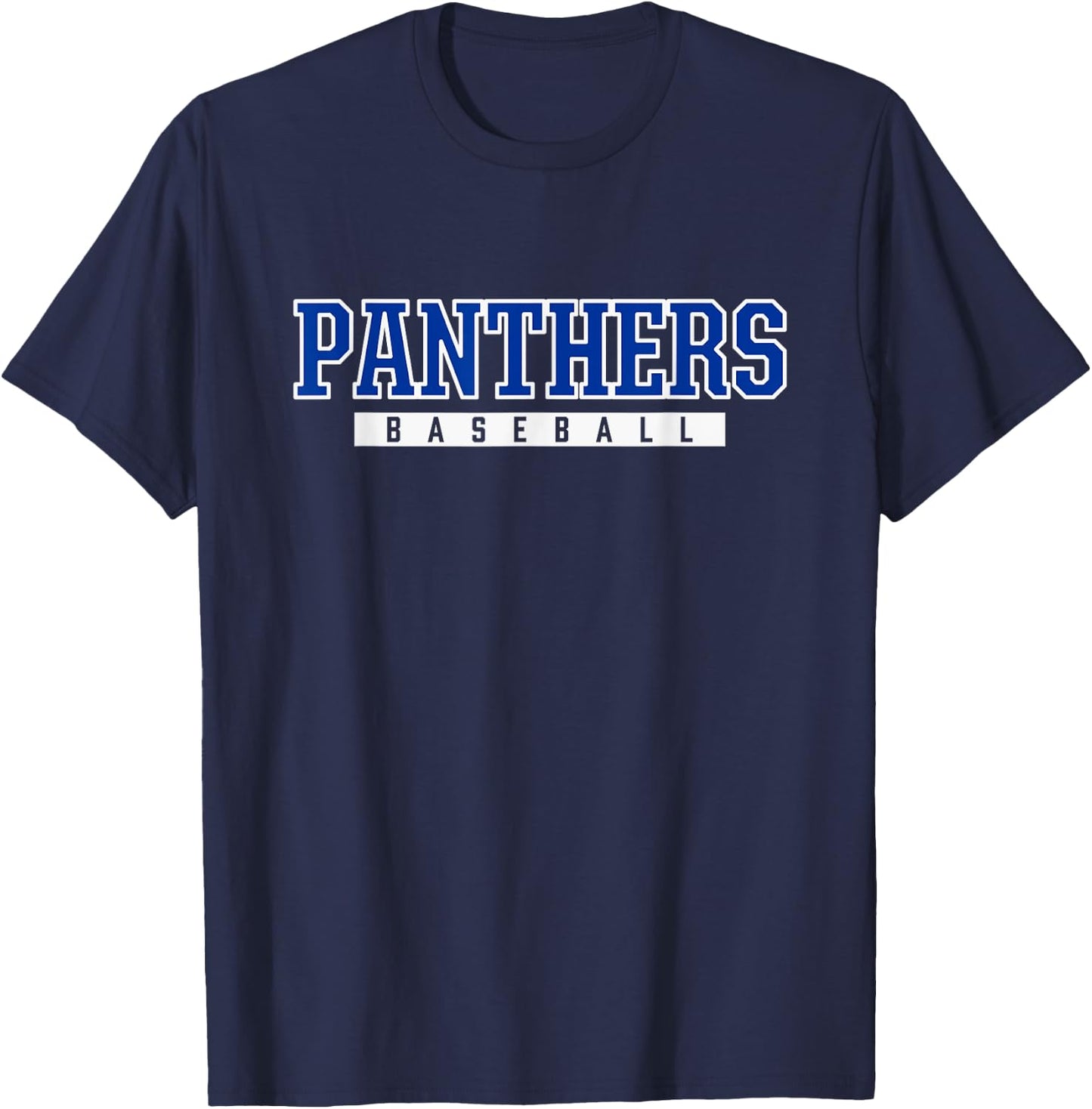 Mulberry Panthers Baseball T-Shirt - T-Shirt | Navy