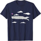 Oh No Not Again Funny Whale and Petunia Awsome T-Shirt - T-Shirt | Navy