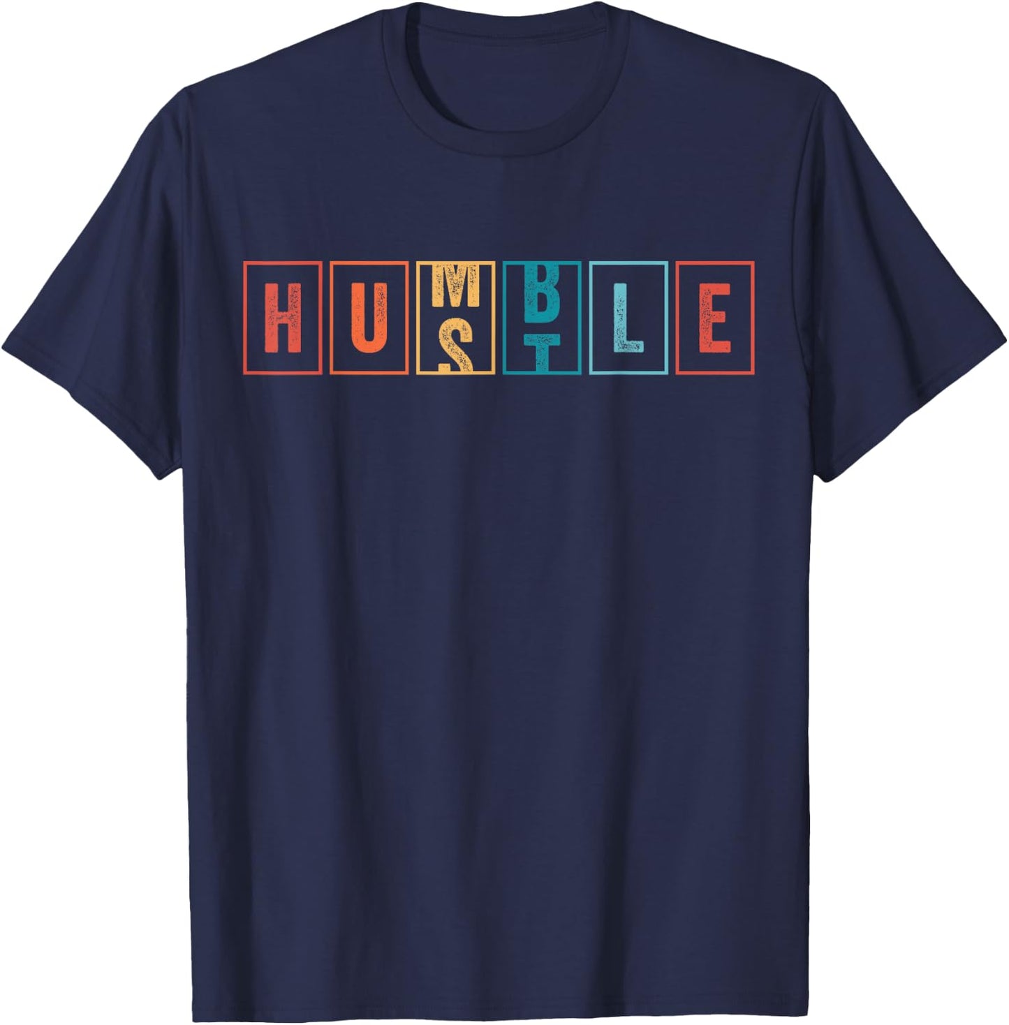 Funny Hustle Gifts Cool Humble Odometer T-Shirt - T-Shirt | Navy