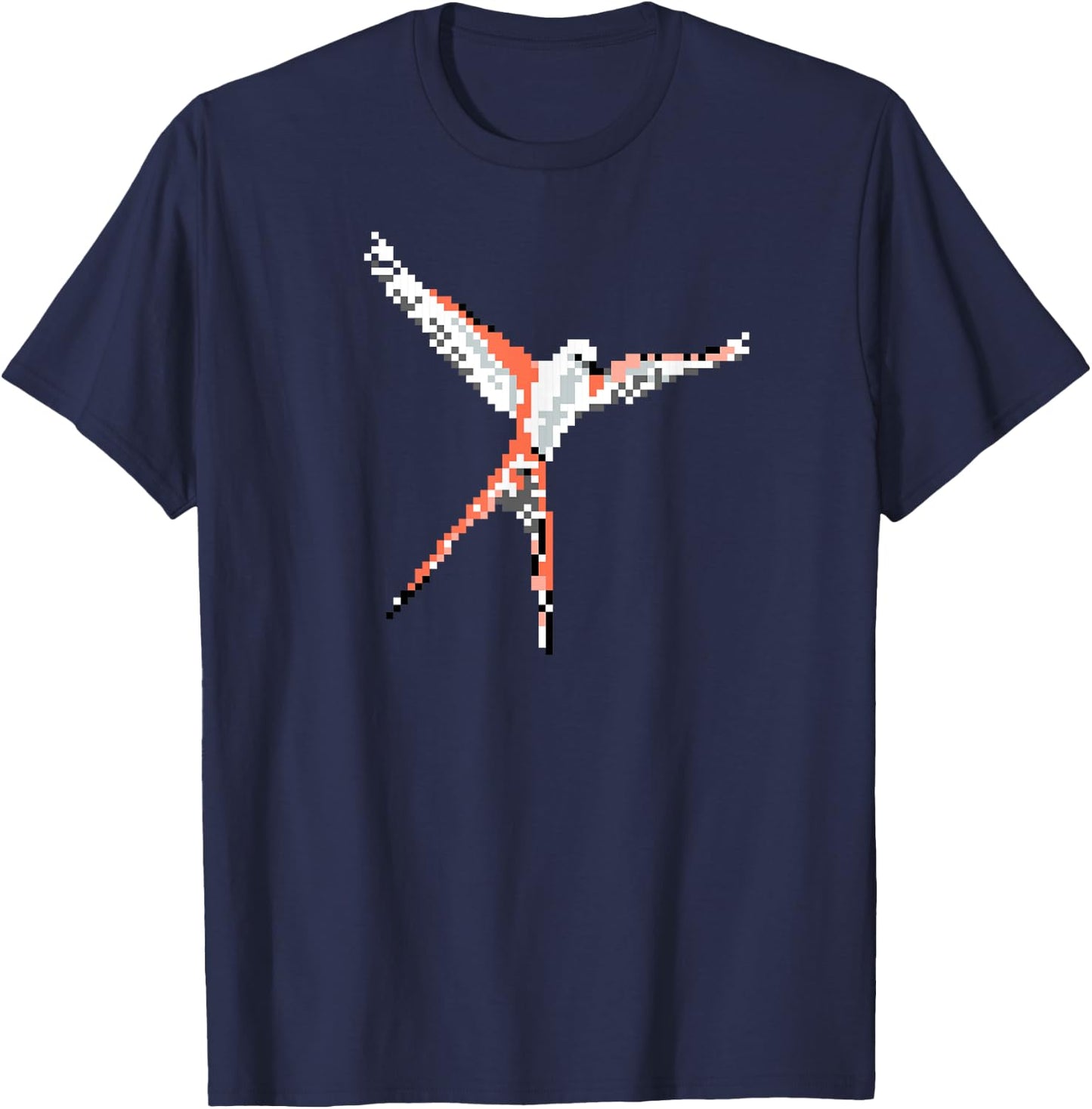 Wingspan Bird Pixel - Board game clothing - Tabletop gaming T-Shirt - T-Shirt | Navy