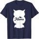 Owl Mama Mothers Day Cute Bird Animal Mom Momma Mommy T-Shirt - T-Shirt | Navy