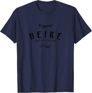 Women's Heike Limited Edition , White T-Shirt - T-Shirt | Navy