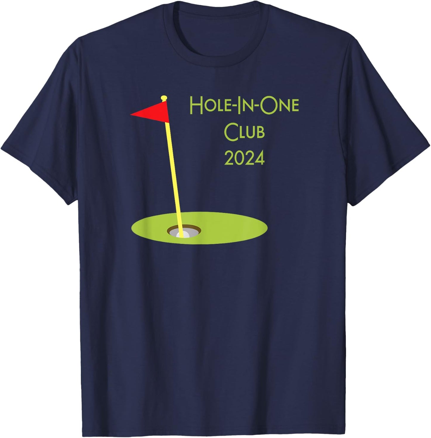 Hole In One Club 2024 T-Shirt - T-Shirt | Navy
