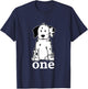 First Birthday Dalmatian Puppy for One Year Old T-Shirt - T-Shirt | Navy