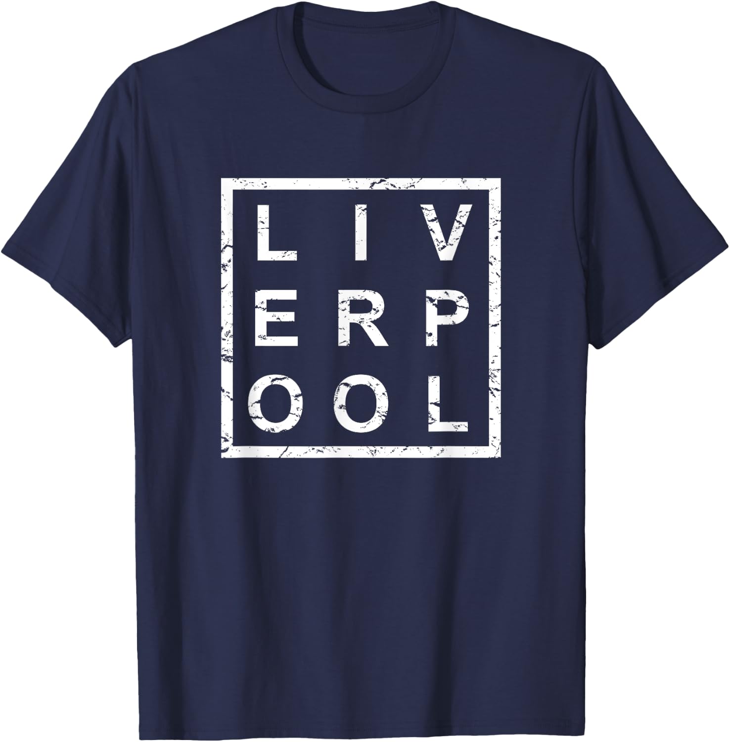 Stylish Liverpool T-Shirt - T-Shirt | Navy