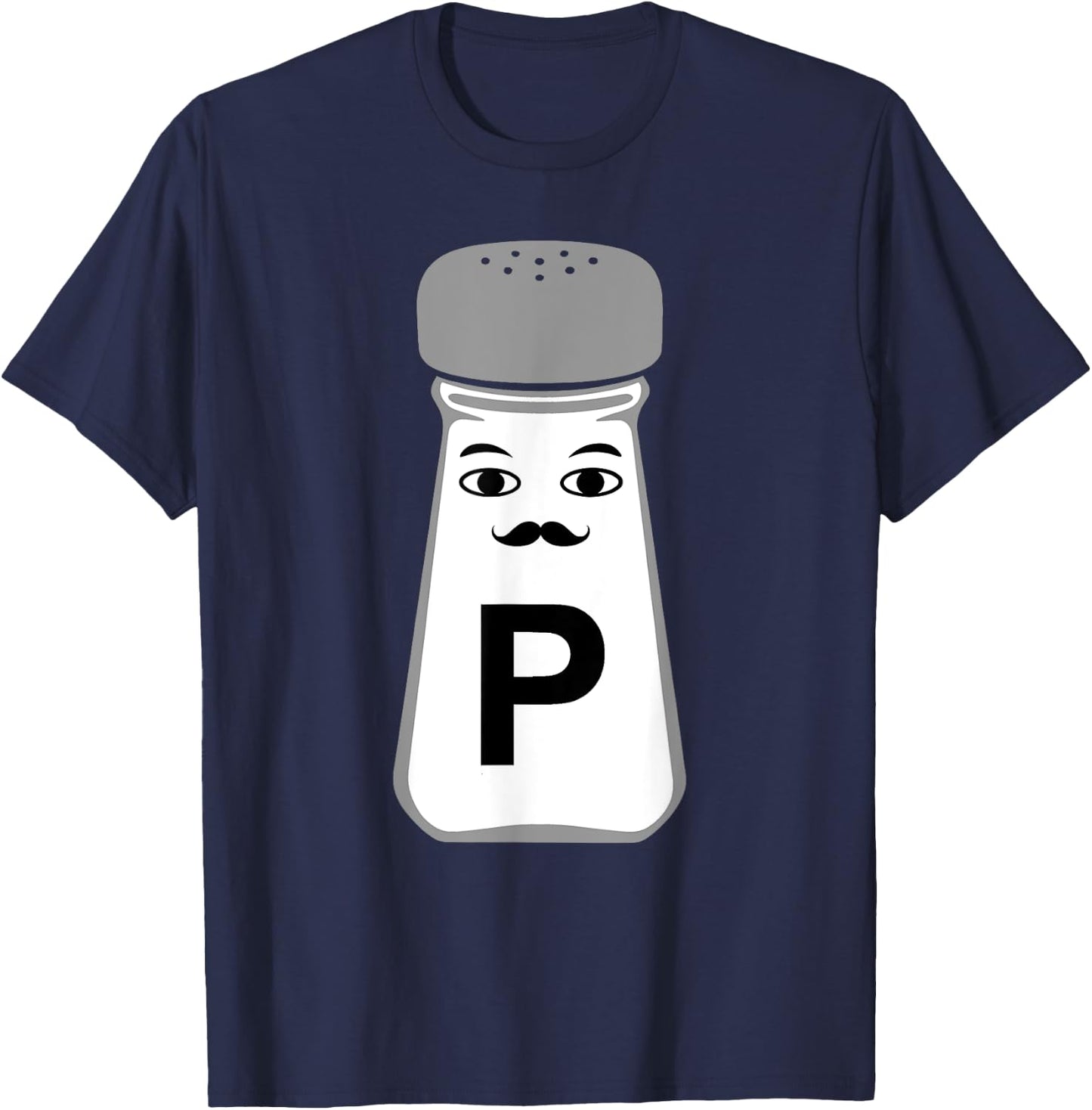 Salt and Pepper Halloween Costume , black T-Shirt - T-Shirt | Navy
