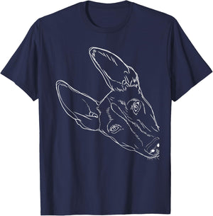 Funny Dog Cirneco dell’Etna Men Women Kids T-Shirt - T-Shirt | Navy