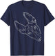 Funny Dog Cirneco dell’Etna Men Women Kids T-Shirt - T-Shirt | Navy