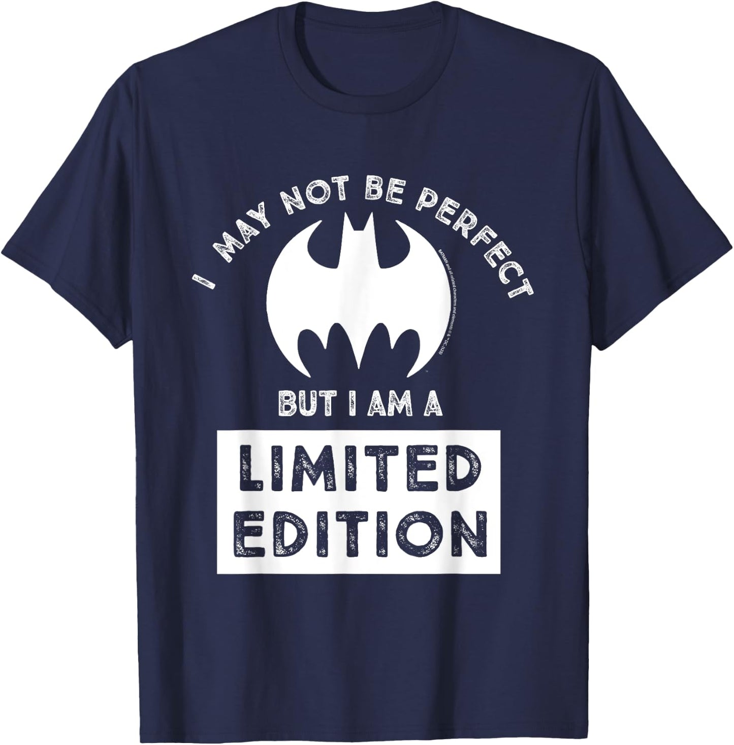 Batman I Am A Limited Edition Father's Day , Black, S T-Shirt - T-Shirt | Navy